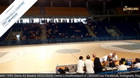 Raduno ELACHEM VIGEVANO 1955 Basket A2 2023 2024 YouTube