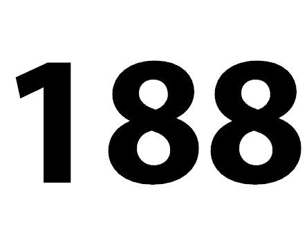 Zahl 188