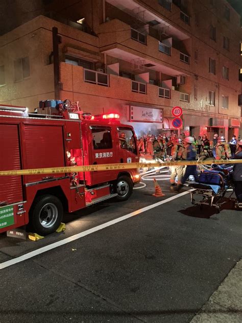 【火事】東京都新宿区上落合で火災｜火事がヤバイ！｜現地の画像や動画まとめ Matomehubまとめハブ