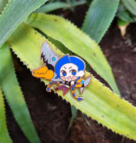 Jinx Enamel Pin Arcane Etsy