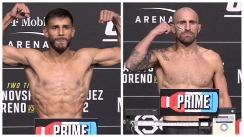 Ufc 290 Weigh In Video Alexander Volkanovski Vs Yair Rodriguez Ufc And Mma