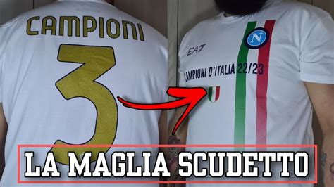 MAGLIA SCUDETTO NAPOLI SPETTACOLO PURO RAGAZZI YouTube