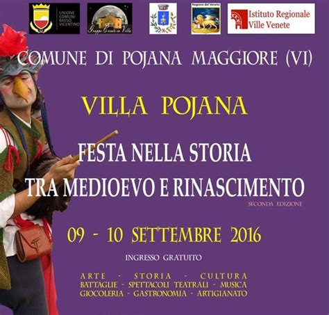 Festa Nella Storia Tra Medioevo E Rinascimento A Pojana Maggiore