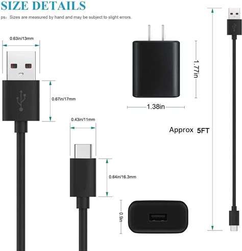 Cable De Carga Usb C De Repuesto Para Samsung Smart Tv Control Remoto