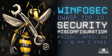 Winfosec Owasp Top Security Misconfiguration