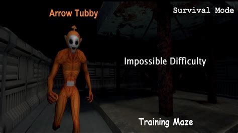 Slendytubbies Survival Mode Training Maze Impossible Difficulty