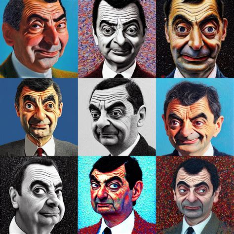 A Portrait Of Mr Bean By Ivan Marchuk Stable Diffusion Openart