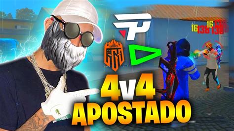 4X4 APOSTADO FREE FIRE AO VIVO YouTube