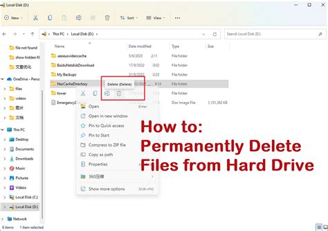 How To Permanently Delete Files From Hard Drive Easeus