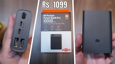 Xiaomi Power Bank Pocket Xiaomi Pro Ru