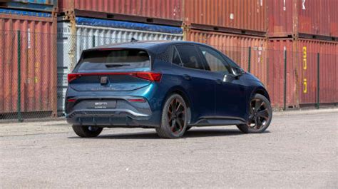 CUPRA Born Aurora Blue