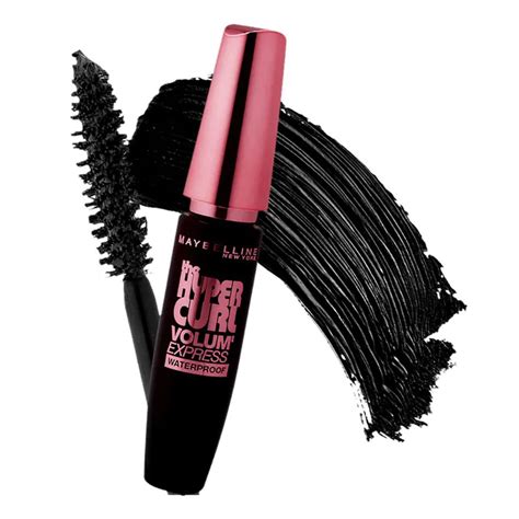 Maybelline New York Hypercurl Water Proof Mascara Dark Black Shopee Philippines