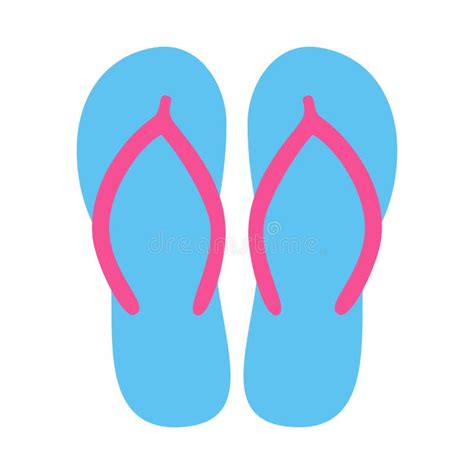 Home Slippers Vector Icons Stock Vector Illustration Of Icon Shoes