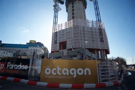 World S First Residential Octagon Tower Heads Towards The Sky Above Paradise Birmingham Live