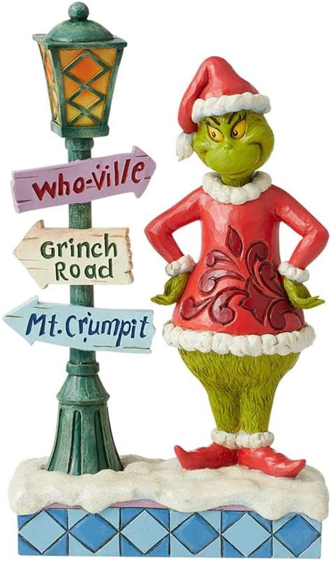 Enesco Dr Seuss Grinch By Jim Shore Grinch Santa Standing