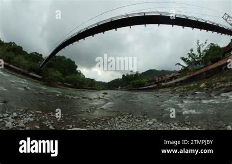 Sumatra Indonesia Sep River In A The Jungle Village Of