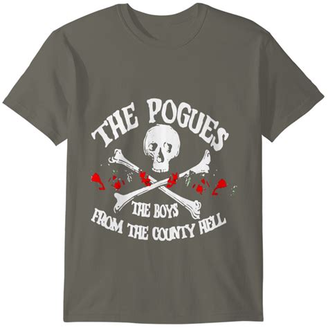 Charcoal The Pogues T Shirts Men S Classic T Shirt S Sold By