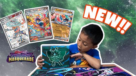 New Pokémon Tcg Twilight Masquerade Etb Opening Pokemon