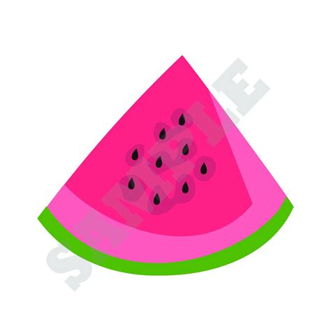 Watermelon Slice SVG DXF Graphic Art Cut Files Etsy