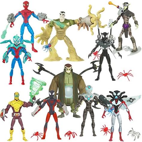 Spectacular Spider Man Animated Action Figures Wave