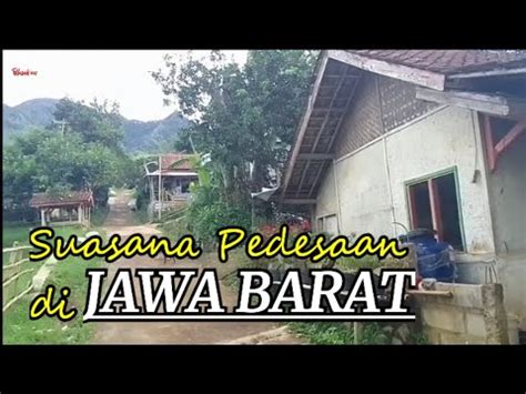 Seenak Ini Hidup Di Kampung Desa Di Perbukitan Suasana Pedesaan Di