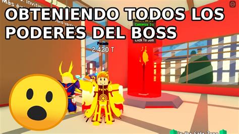 😁 Consiguendo Todos Los Poderes Del Boss Roblox Edgar Gameplayer