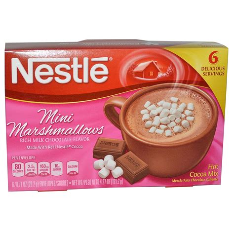 Amazon Nestle Hot Cocoa Mix Mini Marshmallows Rich Milk