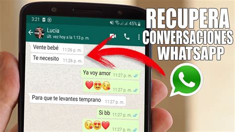 Como Recuperar Mensajes Borrados De Whatsapp Memberren