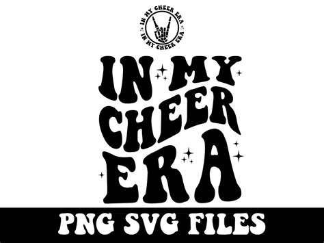 In My Cheer Era Svg Png Cheer Era Svg Cheer Svg In My Cheerleader