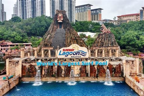 Sunway Lagoon Theme Park Adventure One Day Admission With Without