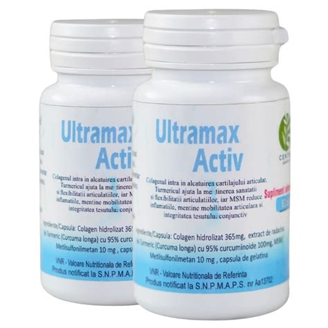 ultramax activ suport complet pentru articulatii tendoane