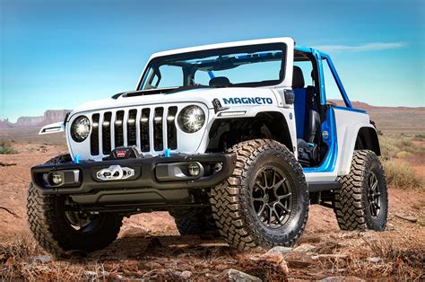 All-electric Jeep Wrangler Magneto concept revealed | Autocar India