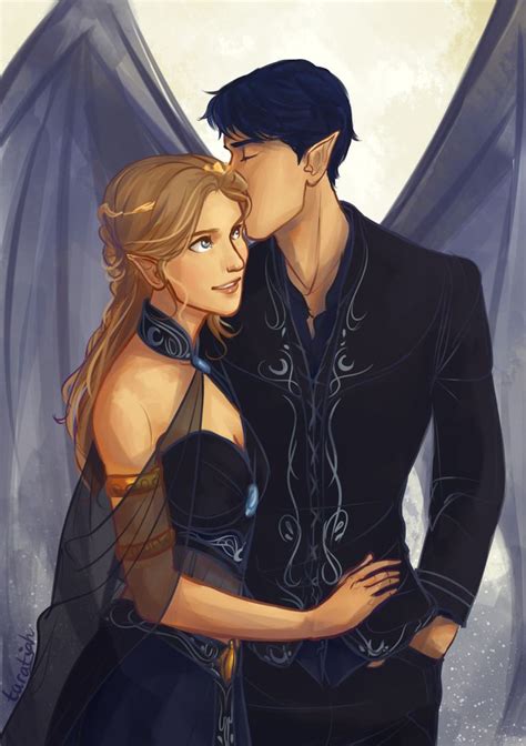 A Court Of Thorns And Roses Art Tumblr A Court Of Mist And Fury Feyre And Rhysand Sarah J Maas