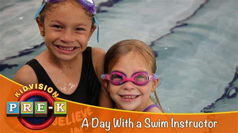 A Day With A Swim Instructor Virtual Field Trip Kidvision Pre K