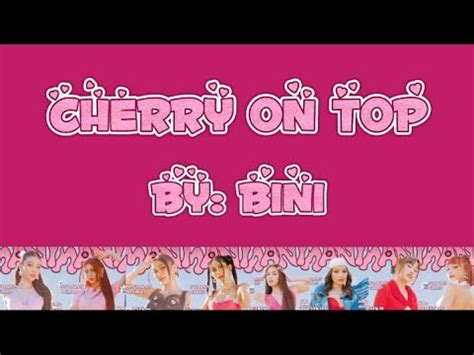 BINI Cherry On Top Lyrics YouTube