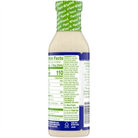 Simple Truth™ Plant Based Blue Cheese Dressing 12 Fl Oz Frys Food Stores