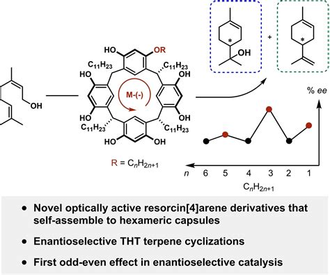 Catalyzing The Enantioselective Tailtohead Terpene Cyclization Inside