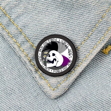 Punk Asexual Pin Proud Lgbt 🏳️‍🌈