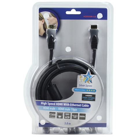 Cablu Hdmi Tata Hdmi Tata High Speed Cu Ethernet 3m Hq Emagro