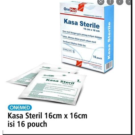 Jual Onemed Kasa Steril X Cm Kasa Sterile Shopee Indonesia