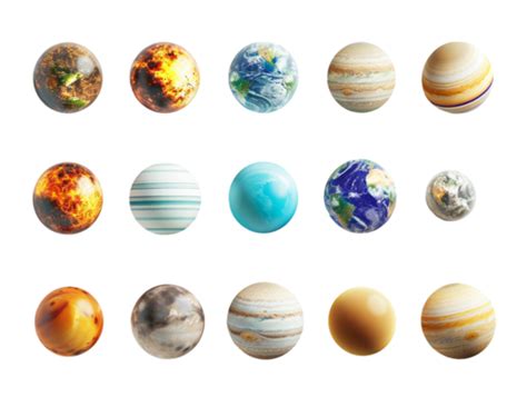 Planets Of The Solar System Pngs For Free Download