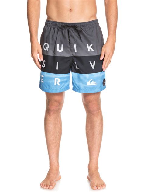 Quiksilver Short De Bain Eqyjv Gris Regular Fit Modivo Fr