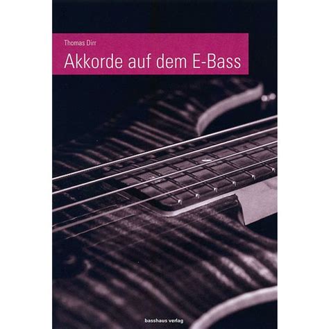 Basshaus Verlag Akkorde Auf Dem E Bass Thomann Sverige