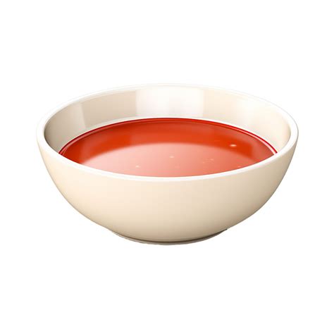 AI generated bowl of tomato soup on transparent background PNG image 35715808 PNG