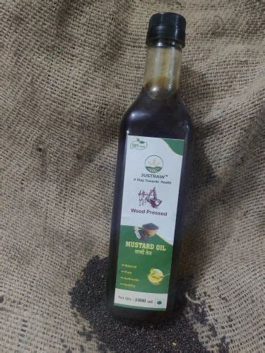 Lowers Cholesterol Wood Pressed Black Mustard Oil Packaging Type