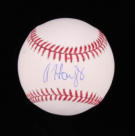 Austin Hays Signed OML Baseball (JSA COA) | Pristine Auction