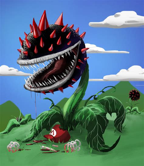 Spiky Piranha Plant By Purpleground02 On Deviantart