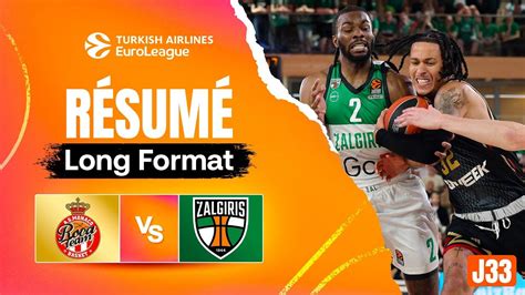 La Roca Team Doit Assurer Avant Les Playoffs Monaco Vs Zalgiris