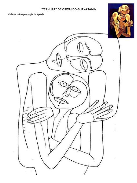 Pintura Ternura Colorear Pdf