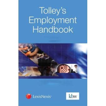 Tolley S Employment Handbook Slade Elizabeth A Broch Slade